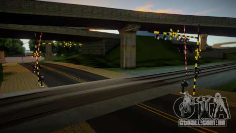 Railroad Crossing Mod South Korean v6 para GTA San Andreas