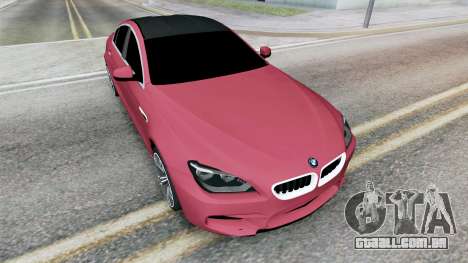 BMW M6 Gran Coupe (F06) 2013 para GTA San Andreas