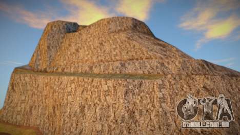 Retextured HD Mount Chiliad 1.0 para GTA San Andreas