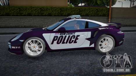 2014 Porsche 911 Turbo Police para GTA San Andreas