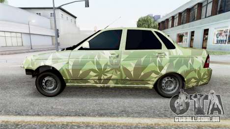 Lada Priora Sedan (2170) Weed para GTA San Andreas