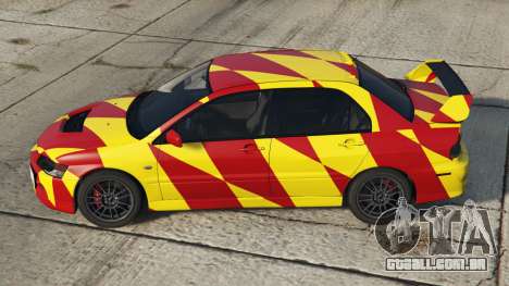 Mitsubishi Lancer Evolution IX Maximum Yellow