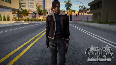 Resident Evil 4 Remake Demo Leon Kennedy para GTA San Andreas