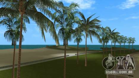 VCS Palm Trees (with HD Leaves) para GTA Vice City