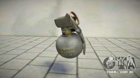 90s Atmosphere Weapon - Grenade para GTA San Andreas