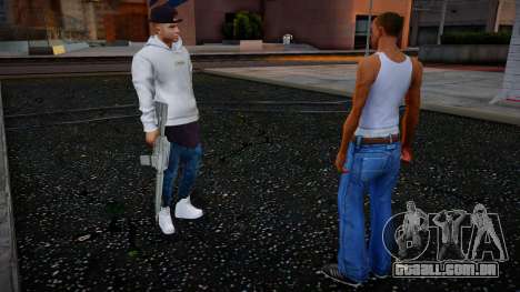 Justin Bieber guarda-costas para GTA San Andreas