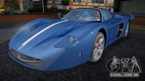 2004 Maserati MC12 Carbon Blue para GTA San Andreas