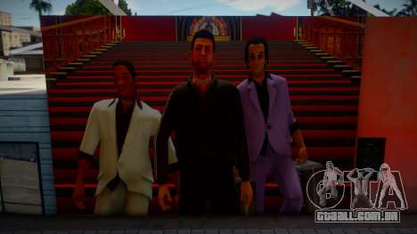 Tommy, Ken e Lance do Mural Vice City para GTA San Andreas