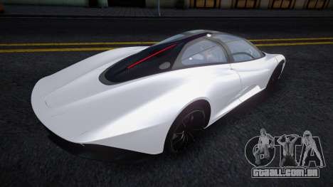 McLaren Speedtail para GTA San Andreas