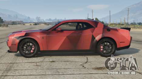 Dodge Challenger SRT Sanguine Brown