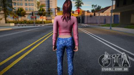 GTA Online - Lucia Default GTA VI para GTA San Andreas