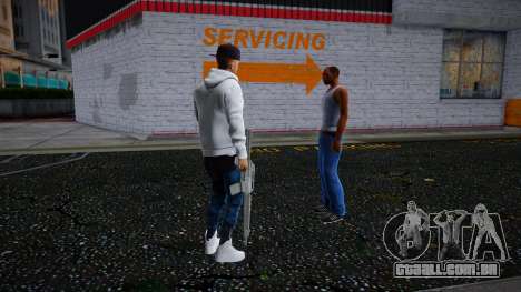 Justin Bieber guarda-costas para GTA San Andreas