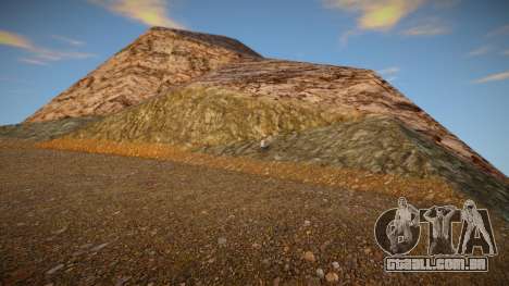 Retextured HD Mount Chiliad 1.0 para GTA San Andreas