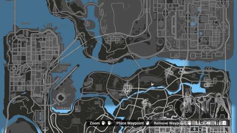 Radar, mapa e ícones no estilo de GTA 5