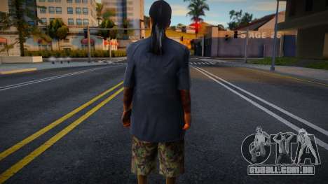 New skin Man 3 para GTA San Andreas