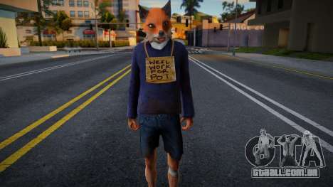 FOX-BOMJ by QSCOM para GTA San Andreas