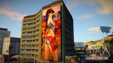 DOA5 Mural Girl 1 para GTA San Andreas