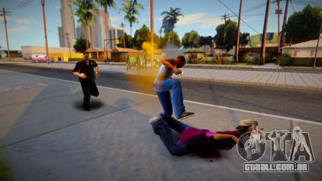 Estrela procurada por agredir um cadáver para GTA San Andreas