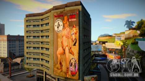 DOA5 Cowgirls Rodeo Time Billboards in Rodeo Los para GTA San Andreas