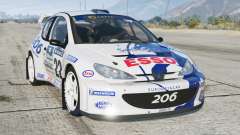 Peugeot 206 WRC 1999 para GTA 5