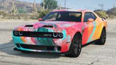 Dodge Challenger SRT Carnation para GTA 5