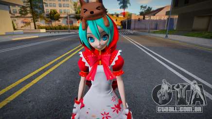 PDFT Hatsune Miku Little Red para GTA San Andreas