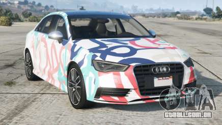 Audi A3 Sedan Gainsboro para GTA 5