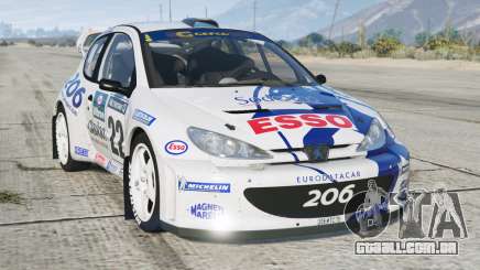 Peugeot 206 WRC 1999 para GTA 5