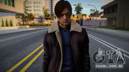 Resident Evil 4 Remake Demo Leon Kennedy para GTA San Andreas