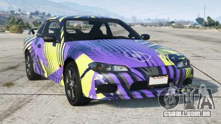 Nissan Silvia Médio Roxo para GTA 5