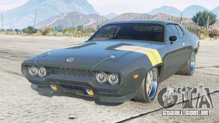 Plymouth Road Runner GTX Fast & Furious add-on para GTA 5