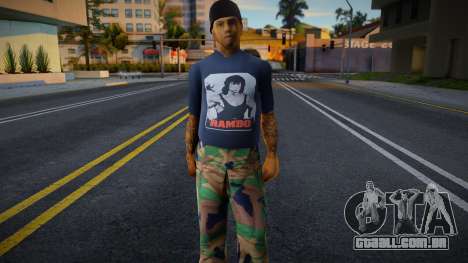 Rambo man para GTA San Andreas