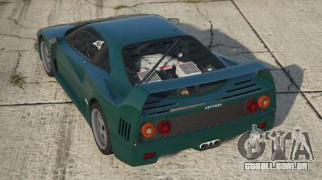 Ferrari F40 Deep Jungle Green