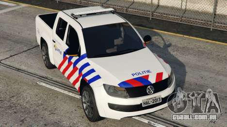 Volkswagen Amarok Dutch Police