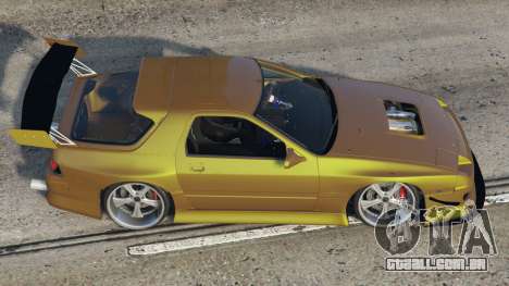 Mazda RX-7 Metallic Sunburst