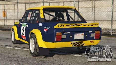 Fiat 131 Abarth Nile Blue