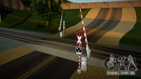 Railroad Crossing Mod Czech v13 para GTA San Andreas