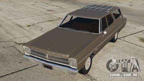 Plymouth Belvedere Pastel Brown