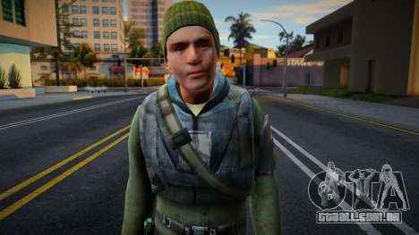 Half-Life 2 Rebels Male v6 para GTA San Andreas