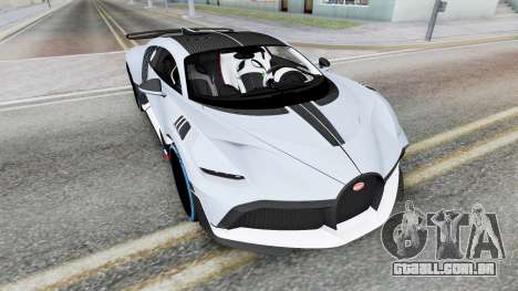 Bugatti Divo Azureish White para GTA San Andreas