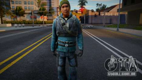 Half-Life 2 Rebels Male v5 para GTA San Andreas