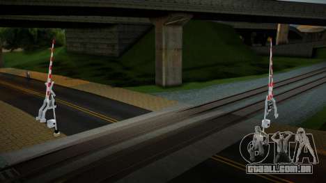 Railroad Crossing Mod Slovakia v13 para GTA San Andreas
