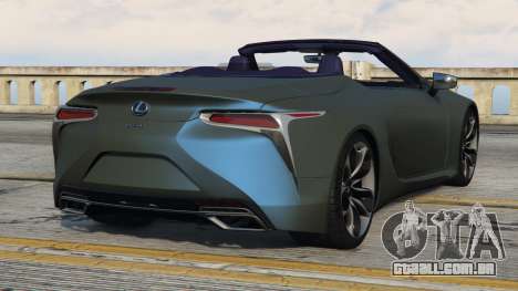 Lexus LC 500 Convertible Faded Jade