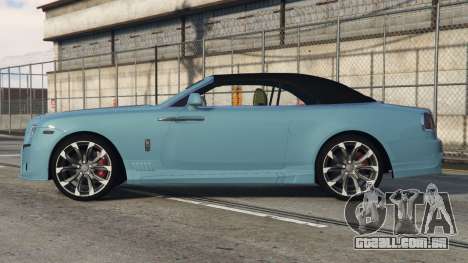 Rolls Royce Dawn Fountain Blue
