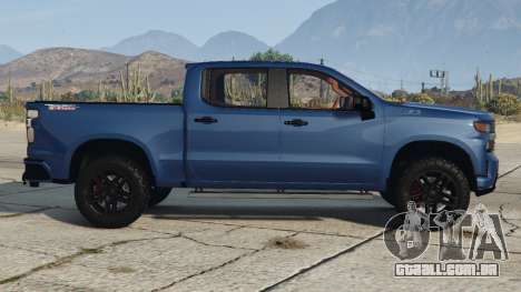 Chevrolet Silverado Prussian Blue