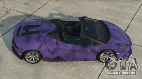 Lamborghini Huracan Purple Navy