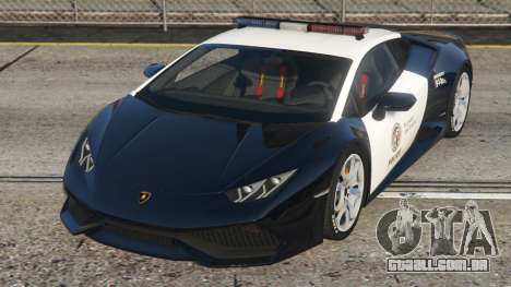 Lamborghini Huracan LAPD