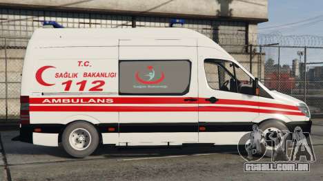 Mercedes Sprinter Turkish Ambulance