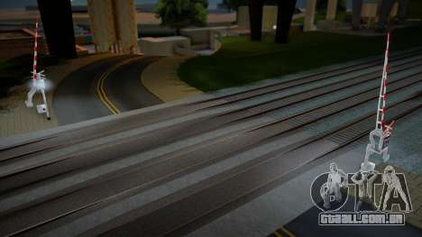 Railroad Crossing Mod Czech v8 para GTA San Andreas