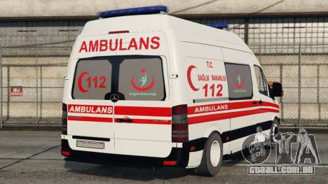 Mercedes Sprinter Turkish Ambulance